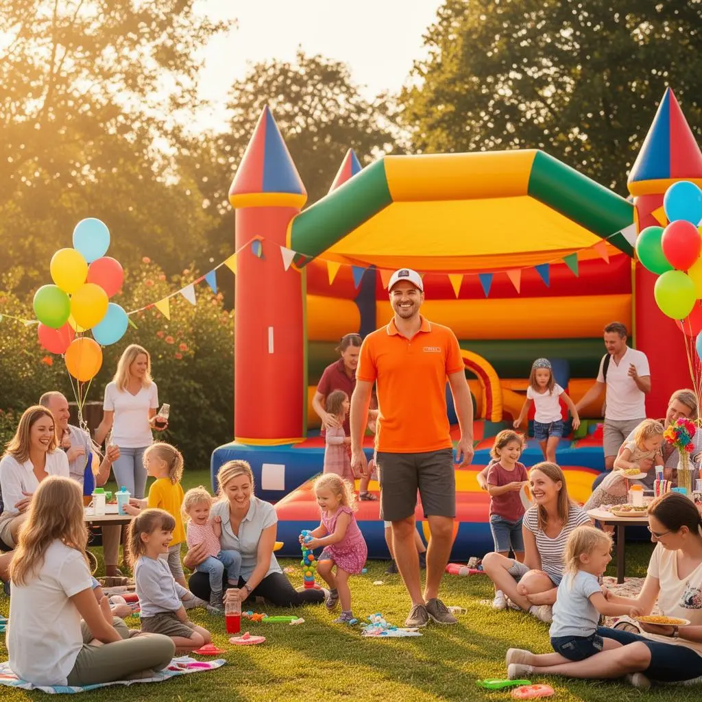 Betreuungspersonal bei einem Event